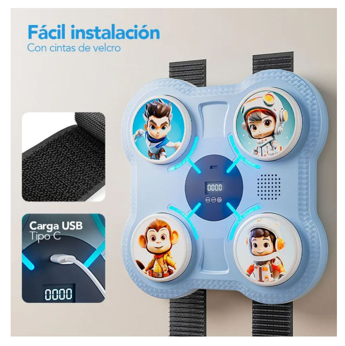 Máquina de Boxeo Inteligente para niños