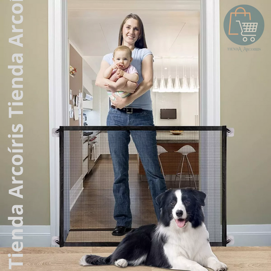 Puerta de Seguridad Para Bebés y Barrera para mascotas